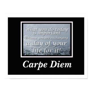 Carpe Diem Poster