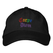 Carpe Diem - Pride Embroidered Baseball Caps