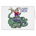 Carpe Diem "Sieze the Day!" Boy Slays Dragon cards