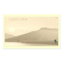 Carpe Diem Rectangular Stickers
