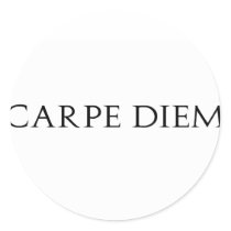 Carpe Diem Stickers by alternateworlds Carpe Diem Stickers