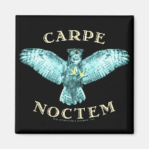 Carpe Noctem Fridge Magnets