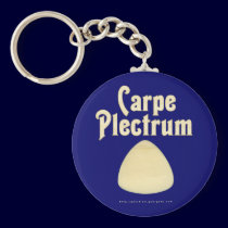 Carpe Plectrum keychains