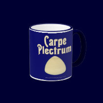 Carpe Plectrum mugs