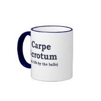 Carpe Scrotum Coffee Mug