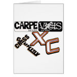 CARPE VICIS - SEIZE THE EVENT  LATIN CROSS COUNTRY CARD