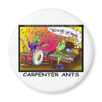 Carpenter Ants Funny Gifts & Collectibles magnets by beardiethor123 Carpenter Ants Funny Gifts & Collectibles magnets