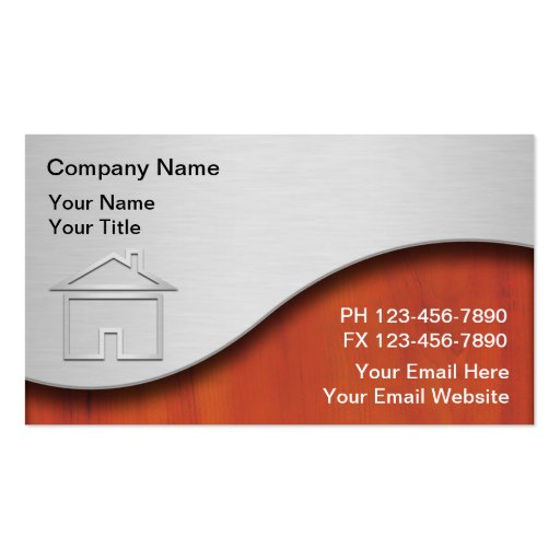Carpenter Business Cards (front side)