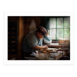 Carpenter - Carving the Figurehead Post Cards