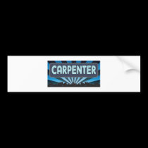 Carpenter Marquee bumper stickers