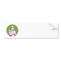 Carpenter Painter Construction Worker Bumper Sticker