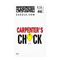Carpenter’s Chick postage by professiongifts Carpenter’s Chick postage