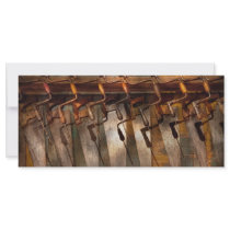 Carpenter  - Saws and Braces Personalized Rack Card