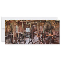 Carpenter - This old shop Rack Card Template