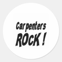 Carpenters Rock! Sticker