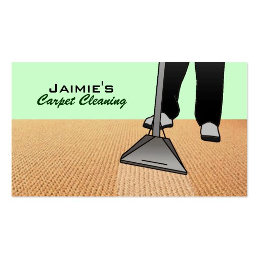 Carpet Cleaning Business Cards