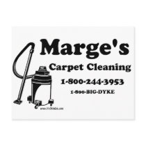 Carpet Cleaning postcards