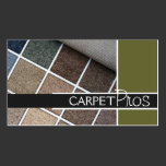 Carpet, Flooring, Construction Business Card business cards