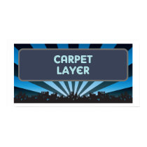 Carpet Layer Marquee posters