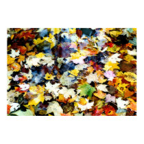carpet of leaves posters