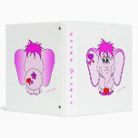 Carpeta afortunada linda del meñique ambos lados