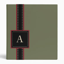 Carpeta con monograma