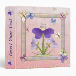 Carpeta de Avery de los días de la mariposa