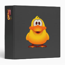 Carpeta de Avery del pato carpetas