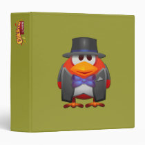 Carpeta de Avery del rojo de Rhode Island carpetas