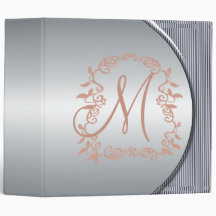 Carpeta de uso múltiple de Avery del monograma