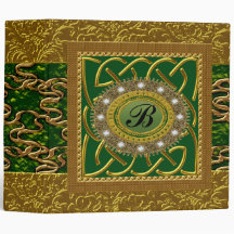 Carpeta de uso múltiple de Avery del monograma