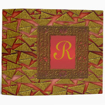 Carpeta de uso múltiple de Avery del monograma