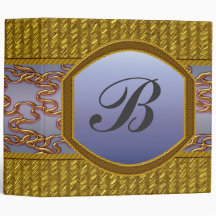 Carpeta de uso múltiple de Avery del monograma