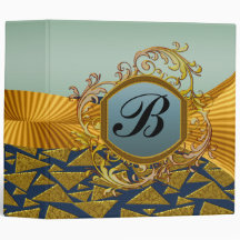 Carpeta de uso múltiple de Avery del monograma