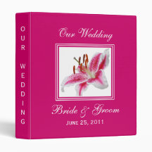 Carpeta del boda de la silueta del Stargazer