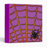 Carpeta púrpura de Avery de la araña