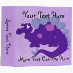 Carpeta púrpura del Stegosaurus