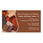 Carpets and Floors Business Card Template