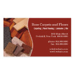 Carpets and Floors Business Cards