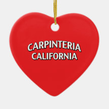 Carpinteria California Christmas Ornaments