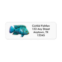 Carpintis Texas Cichlid Fish Label