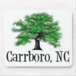 carrboro1 Mousepad mousepads