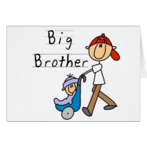 Carriage Big Brother Tshirts and Gifts Greeting Cards