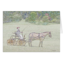 carriage horse cards