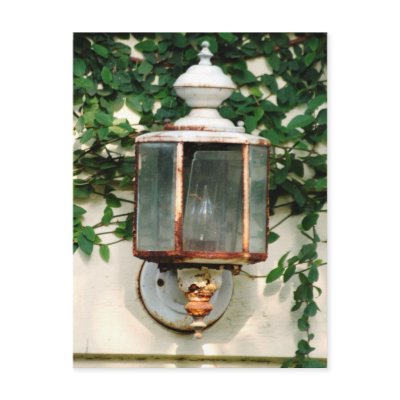 Carriage Lamp ©2008 Postcards by smilodonart