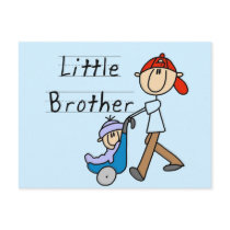 Carriage Little Brother Tshirts and Gifts postcards