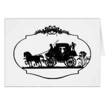 Carriage Ride With Cupid Apparel and Gifts cards