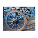 Carriage Wheel Postcard