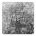 Carriages and riders at Hyde Park stickers