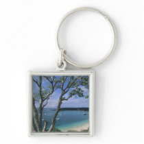 Carribean, Anguilla Island, Road Bay Harbour. Keychain